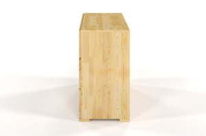 Drewniana komoda sosnowa Visby Sandemo 2+2 / kolor biały