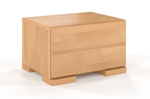 Drewniana szafka nocna bukowa Visby Sandemo 1S / szer. 40 cm