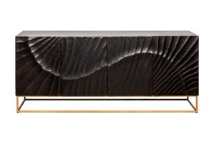 Elegancka drewniana komoda SCORPION / szerokość 177 cm