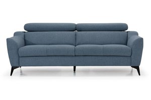 Elegancka, nowoczesna sofa SALVO II z ruchomymi zagłówkami