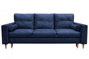 Elegancka rozkładana sofa BOCCA z funkcją spania i pojemnikiem na pościel