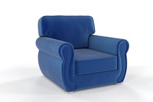 Elegancki fotel BONA w angielskim stylu