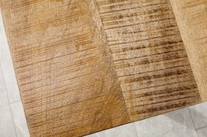 Industrialny stół IRON CRAFT z blatem drewna mango / 90x180 cm, nogi stalowe antracytowe