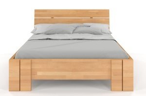 Łóżko drewniane bukowe Visby ARHUS High BC Long (Skrzynia na pościel)