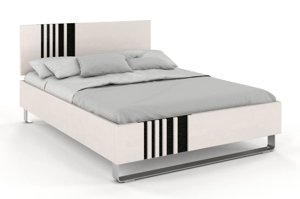 Łóżko drewniane bukowe Visby KIELCE / 120x200 cm, kolor palisander