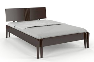 Łóżko drewniane bukowe Visby POZNAŃ / 140x200 cm, kolor palisander
