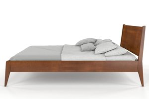 Łóżko drewniane bukowe Visby RADOM / 140x200 cm, kolor biały