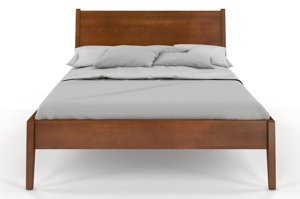 Łóżko drewniane bukowe Visby RADOM / 160x200 cm, kolor biały