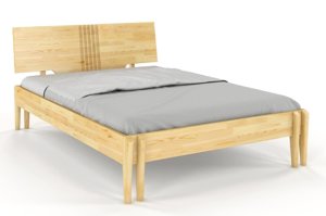 Łóżko drewniane sosnowe Visby POZNAŃ /120x200 cm, kolor palisander