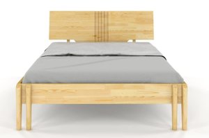 Łóżko drewniane sosnowe Visby POZNAŃ /160x200 cm, kolor naturalny