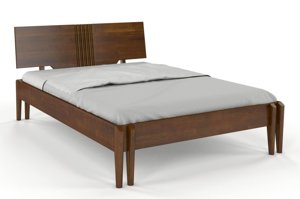 Łóżko drewniane sosnowe Visby POZNAŃ /160x200 cm, kolor palisander