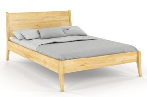 Łóżko drewniane sosnowe Visby RADOM / 120x200 cm, kolor palisander