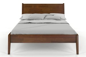 Łóżko drewniane sosnowe Visby RADOM / 140x200 cm, kolor palisander
