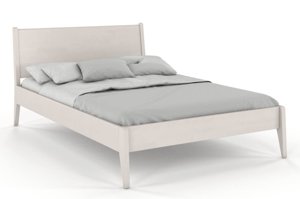 Łóżko drewniane sosnowe Visby RADOM / 180x200 cm, kolor orzech