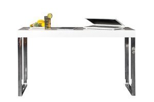 Nowoczesne białe biurko WHITE DESK / 120x40 cm