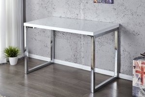 Nowoczesne białe biurko WHITE DESK / 120x60 cm