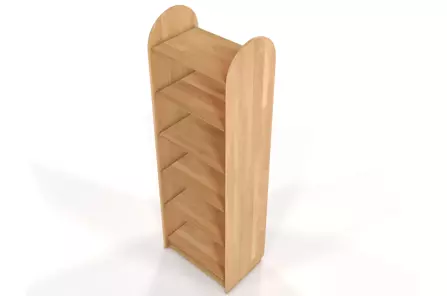 Regał drewniany bukowy Visby KLIPPEN / 3 szerokości