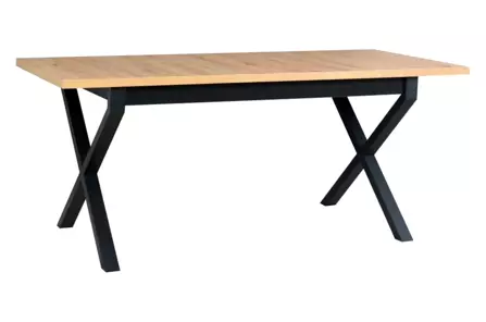 Stół SIGN I na metalowych nogach 140-180 x 80 cm 