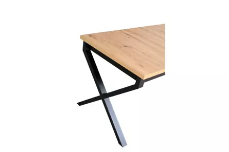 Stół SIGN I na metalowych nogach 140-180 x 80 cm 