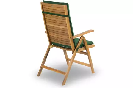 Zielona poduszka SINTRA na krzesło ogrodowe